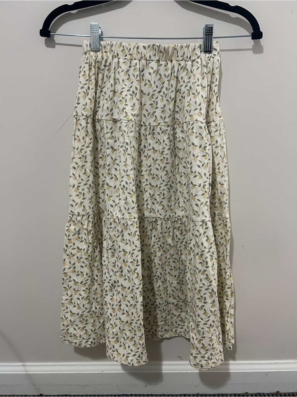 Rylee + Cru Lemon Tiered Skirt